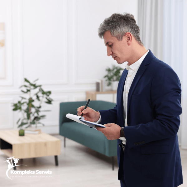 Po każdym sprzątaniu przechodzimy przez lokal, sprawdzając stan wyposażenia, ewentualne uszkodzenia i brakujące przedmioty